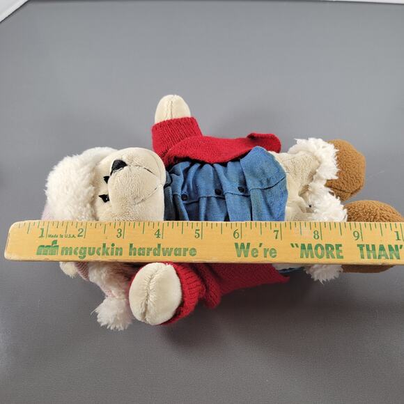 Starbucks 2016 Holiday Teddy Bear Plush Red Jacket 10" Exclusive Stuffed Animal - Picture 5 of 8